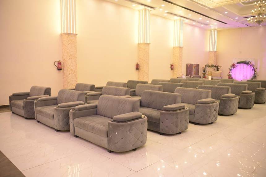 Plush Lounge Seating